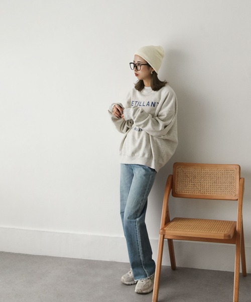 Chillfar（チルファー）の「リブ編みニットキャップ/ビーニー（ニットキャップ/ビーニー・レディース・レンガ/ベージュ/グレー/ブラック/アイボリー・FREE）」の22枚目の写真