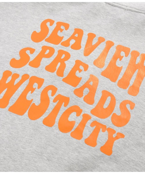 anap mimpi(アナップミンピ)の「裏起毛レトロプリント配色ハーフジップスウェット(スウェット・レディース・ブルー/グレー/ピンク・FREE)」の21枚目の写真