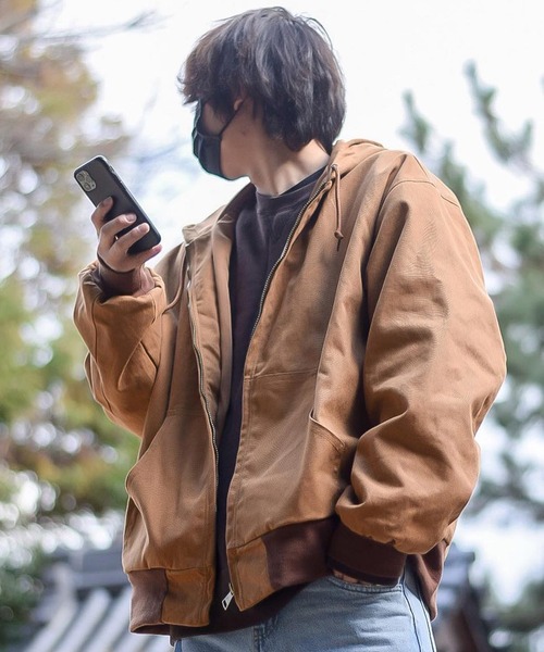 ダックフードジャケット