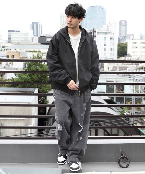 ダックフードジャケット