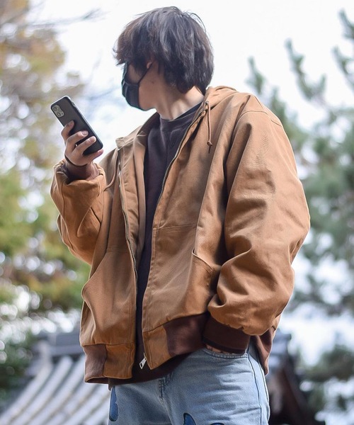 ダックフードジャケット