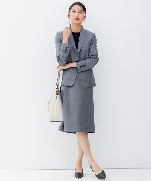 セットアップ対応】ファインネスウール ジャケット（テーラード