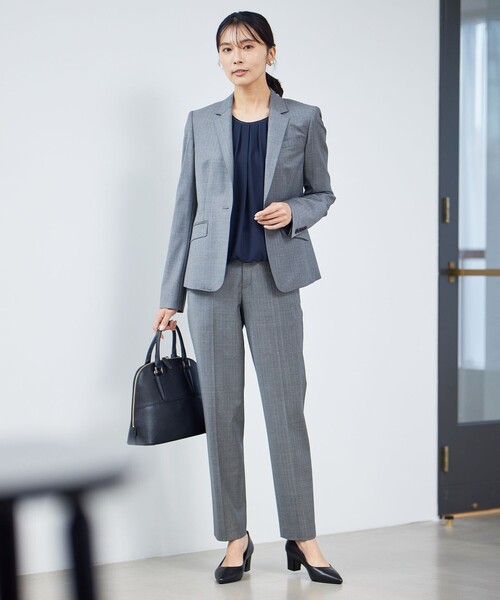 セットアップ対応】ファインネスウール ジャケット（テーラード