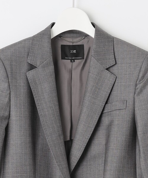 セットアップ対応】ファインネスウール ジャケット（テーラード