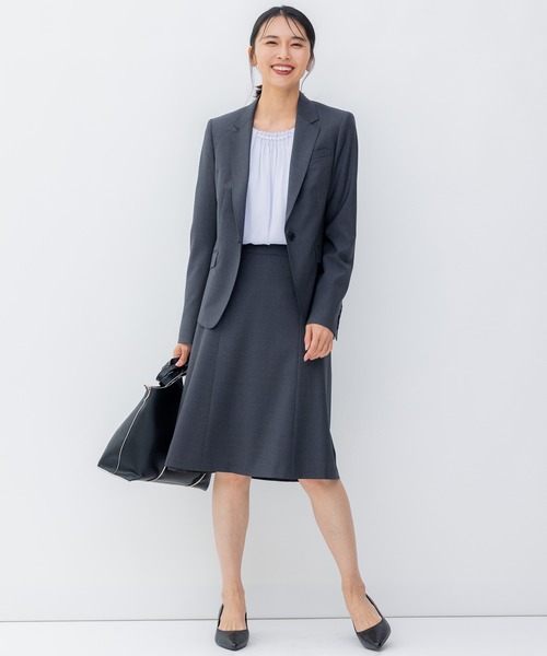 セットアップ対応】ファインネスウール ジャケット（テーラード