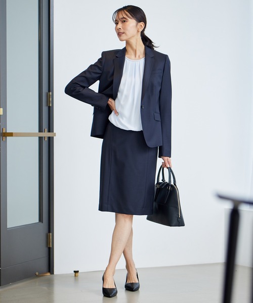 セットアップ対応】ファインネスウール ジャケット（テーラード