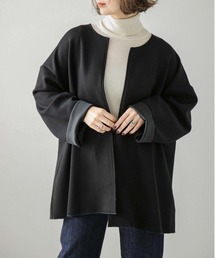 ダンボールニットミディアムコート