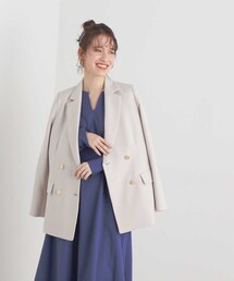 N.（N. Natural Beauty Basic） | 【S Size Line】◆テーラードダブルジャケット(テーラードジャケット)