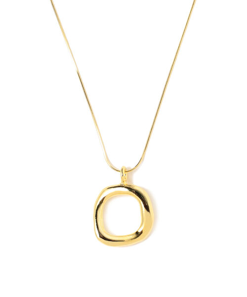 Ray BEAMS(レイビームス)の「RBS / ニュアンス サークル ネックレス(ネックレス・レディース・ゴールド・ONE SIZE)」の7枚目の写真