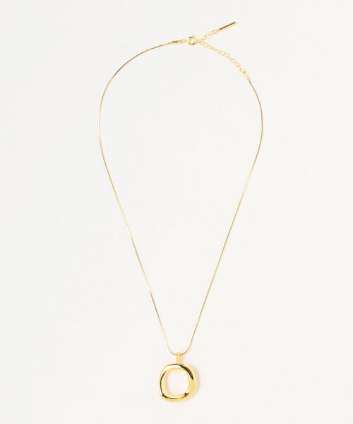 Ray BEAMS(レイビームス)の「RBS / ニュアンス サークル ネックレス(ネックレス・レディース・ゴールド・ONE SIZE)」の6枚目の写真