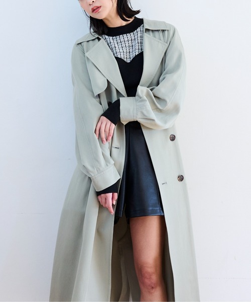 FREE'S MART（フリーズマート）の「◆ドッキングビスチェニット（ニット/セーター・レディース・ブラック/パープル/ベージュ・FREE）」の9枚目の写真