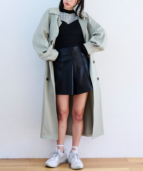 FREE'S MART（フリーズマート）の「◆ドッキングビスチェニット（ニット/セーター・レディース・ブラック/パープル/ベージュ・FREE）」の11枚目の写真