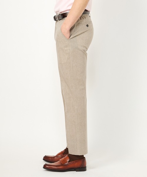 CROWDED CLOSET（クラウデッドクローゼット）の「【COOL DOTS(クールドッツ)】ウォッシャブル プリントパンツ（スラックス・メンズ・ブルー/ブラック/ベージュ・02/03/04/01）」の8枚目の写真