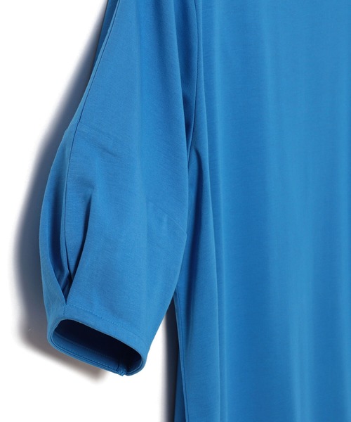 B:MING by BEAMS(ビーミングバイビームス)の「B:MING by BEAMS / シルケット 半袖 ワンピース 24SS(ワンピース・レディース・オフホワイト/ブラック/モカ/ブルー/オリーブ/ダークブルー/ブラウン系その他・SMALL/MEDIUM)」の21枚目の写真