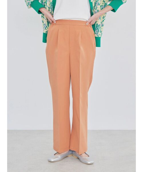 AMERICAN HOLIC（アメリカンホリック）の「美・美・美　ストレートパンツ（その他パンツ・レディース・オフホワイト/グリーン/キャメル・S/XS/L/M）」の8枚目の写真