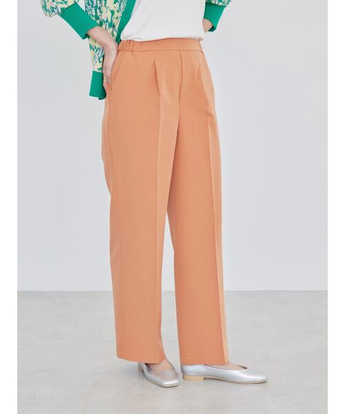 AMERICAN HOLIC（アメリカンホリック）の「美・美・美　ストレートパンツ（その他パンツ・レディース・オフホワイト/グリーン/キャメル・S/XS/L/M）」の9枚目の写真