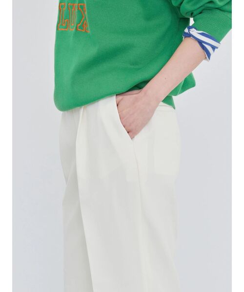 AMERICAN HOLIC（アメリカンホリック）の「美・美・美　ストレートパンツ（その他パンツ・レディース・オフホワイト/グリーン/キャメル・S/XS/L/M）」の19枚目の写真