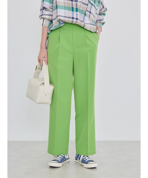 AMERICAN HOLIC（アメリカンホリック）の「美・美・美　ストレートパンツ（その他パンツ・レディース・オフホワイト/グリーン/キャメル・S/XS/L/M）」の21枚目の写真