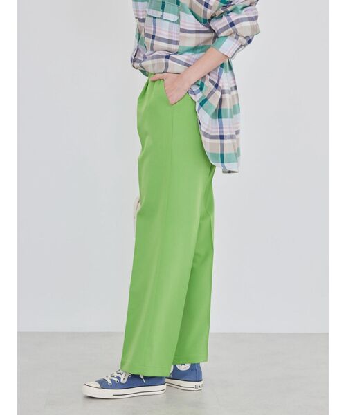 AMERICAN HOLIC（アメリカンホリック）の「美・美・美　ストレートパンツ（その他パンツ・レディース・オフホワイト/グリーン/キャメル・S/XS/L/M）」の22枚目の写真