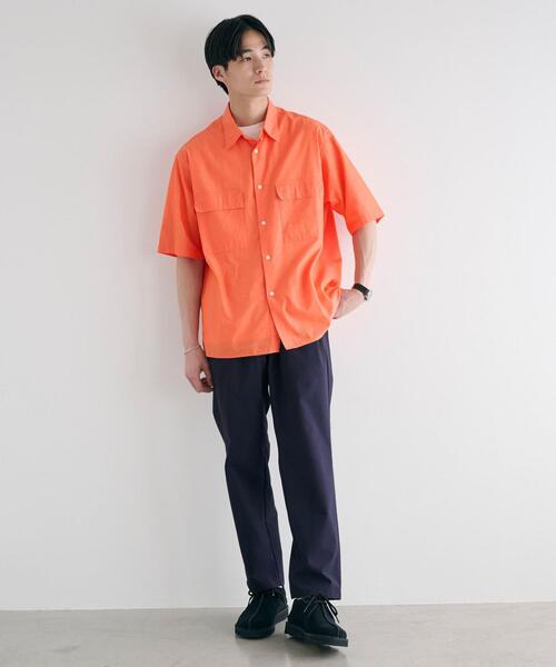 green label relaxing(グリーンレーベルリラクシング)の「ウールライク PLAY-PANTS パンツ -マシンウォッシャブル・ストレッチ・防シワ-(その他パンツ・メンズ・ブラウン/ダークグレー/ナチュラル/ネイビー・L/XL/M/S)」の9枚目の写真