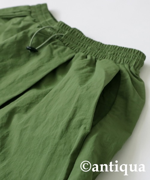 antiqua(アンティカ)の「撥水 UVカットスカート(スカート・レディース・カーキ/ブラック・FREE)」の19枚目の写真