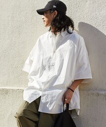 FREAK'S STORE | 【限定展開】SUPER BIG S/S レギュラーカラーシャツ/ビッグシルエット/オーバーサイズ(シャツ/ブラウス)