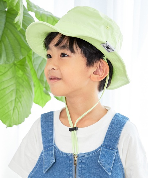 MAKE YOUR DAY（メイクユアデイ）の「バケットハット（ハット・キッズ・ベージュ/オレンジ/ライム/カーキ・50/52/54/56）」の8枚目の写真