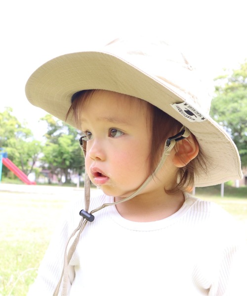 MAKE YOUR DAY（メイクユアデイ）の「バケットハット（ハット・キッズ・ベージュ/オレンジ/ライム/カーキ・50/52/54/56）」の22枚目の写真