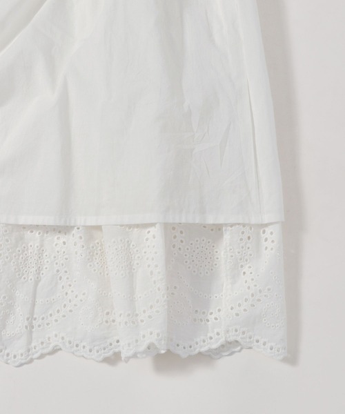 LEPSIM（レプシィム）の「エンブロイダリーレーススカート　187544（スカート・レディース・ブラック/オフホワイト・FREE）」の15枚目の写真