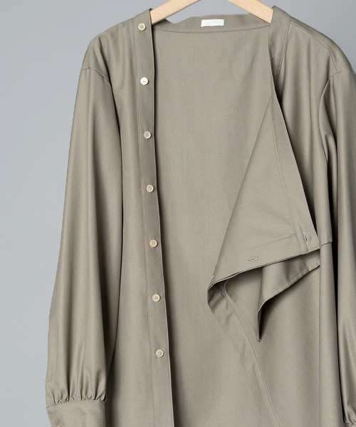 SEEALL（シーオール）の「【 SEEALL / シーオール 】FLAP LONG SHIRTS 