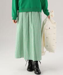 agnes b. (To★b)チェック柄プリーツスカート 38 トゥービー バイ アニエスベー To b. by agne's b WV73 JUPE