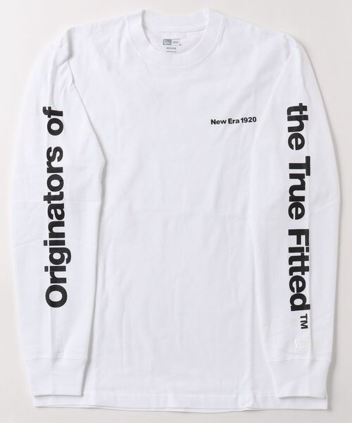 NEW ERA（ニューエラ）の「ニューエラ  長袖Tシャツ（Tシャツ/カットソー・メンズ・ホワイト・M/L/LL）」の3枚目の写真