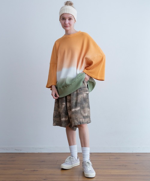 Universal Style Wear（ユニバーサルスタイルウェア）の「Universal Style Wear カーゴ ショーツ（カーゴパンツ・メンズ・ブラック/ブラウン系カモフラージュ/グリーン系カモフラージュ/ライトカーキ・X-LARGE/MEDIUM/LARGE）」の11枚目の写真