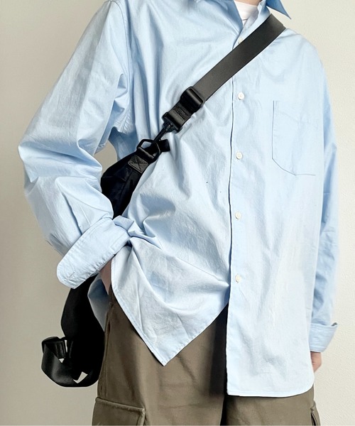 y/m by れぽすけ（イムバイレポスケ）の「ヘルメットBAG（ショルダーバッグ・メンズ・ブラック・FREE）」の9枚目の写真