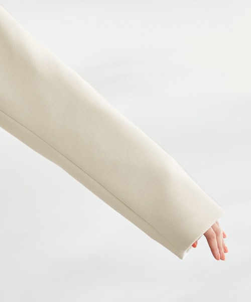 ROPE' PICNIC(ロペピクニック)の「ダンボールショートコート(その他アウター・レディース・ベージュ系その他/ネイビー・38)」の16枚目の写真