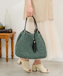 【KATHARINE ROSS】タッセル2wayペーパービッグトートバッグ WEB限定