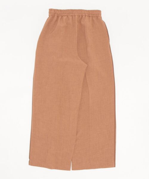 DIARIUM（ディアリウム）の「【日本製】パイピングイージーパンツ(セットアップ可能)（その他パンツ・レディース・キャメル/ブルー・M）」の3枚目の写真