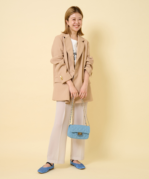 U by SPICK&SPAN（ユーバイスピックアンドスパン）の「ORIGINAL サテンバレエシューズ（バレエシューズ・レディース・ブラック/サックスブルー・36/37/38）」の20枚目の写真