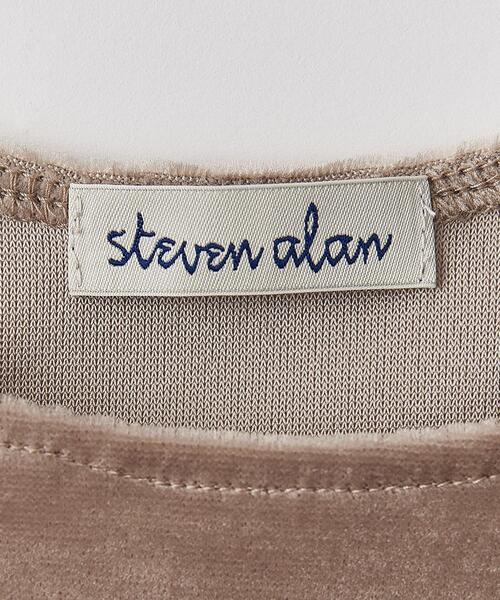 Steven Alan（スティーブンアラン）の「＜Steven Alan＞VELOUR CAMISOLE TANK TOP/キャミソール（Tシャツ/カットソー・レディース・ベージュ/ライム/ライラック・FREE）」の16枚目の写真