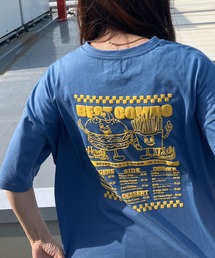 〇ジャンクフード 発泡プリントTシャツ