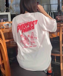 〇ジャンクフード 発泡プリントTシャツ