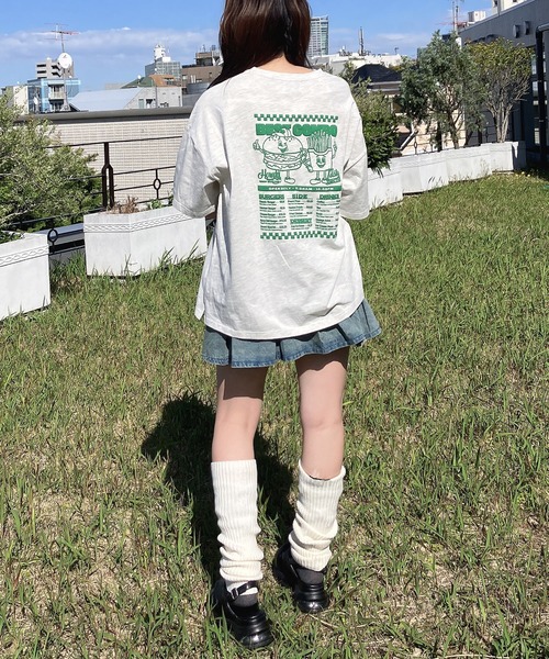 セール】〇ジャンクフード 発泡プリントTシャツ（Tシャツ