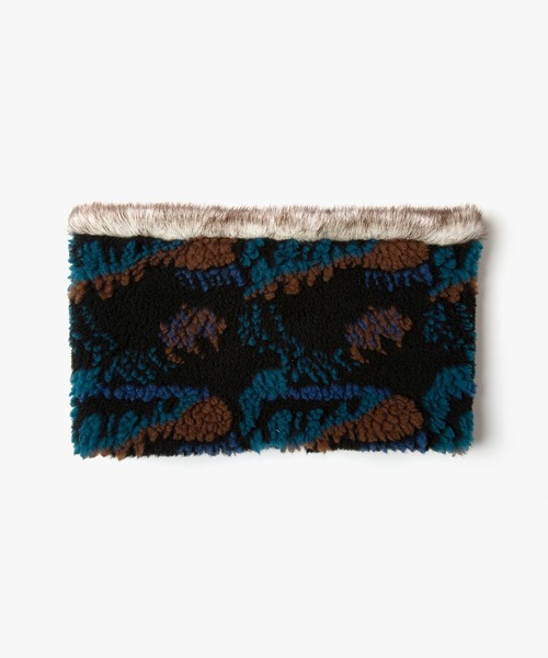 bedsidedrama（ベットサイドドラマ）の「bedsidedrama/ベッドサイドドラマ/Forest Fleece JQ Neck Warmer（ネックウォーマー/スヌード・レディース・ライトグレー/ブラック・1）」の11枚目の写真