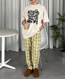 PairPair | チェックテーパードパンツ(その他パンツ)