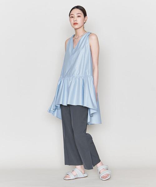 ASTRAETギャバクロップドペインターパンツ ASTRAET（アストラット）の「＜ASTRAET＞ギャバ クロップド