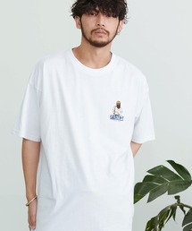 SILVER BULLET（シルバーバレット）の「『CavariA/キャバリア』ヒゲサガラ刺繍半袖Tシャツ（Tシャツ/カットソー）」