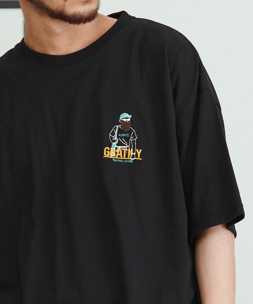 SILVER BULLET(シルバーバレット)の「『CavariA/キャバリア』ヒゲサガラ刺繍半袖Tシャツ(Tシャツ/カットソー・メンズ・ブルー/ホワイト/ブラック・M/L)」の22枚目の写真