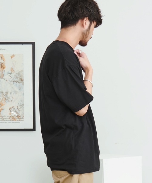 SILVER BULLET(シルバーバレット)の「『CavariA/キャバリア』ヒゲサガラ刺繍半袖Tシャツ(Tシャツ/カットソー・メンズ・ブルー/ホワイト/ブラック・M/L)」の15枚目の写真