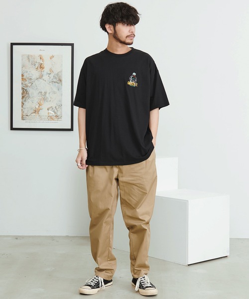 SILVER BULLET(シルバーバレット)の「『CavariA/キャバリア』ヒゲサガラ刺繍半袖Tシャツ(Tシャツ/カットソー・メンズ・ブルー/ホワイト/ブラック・M/L)」の12枚目の写真