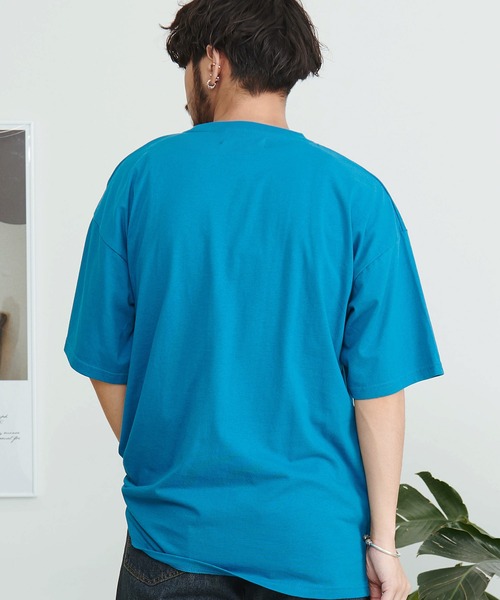 SILVER BULLET(シルバーバレット)の「『CavariA/キャバリア』ヒゲサガラ刺繍半袖Tシャツ(Tシャツ/カットソー・メンズ・ブルー/ホワイト/ブラック・M/L)」の21枚目の写真